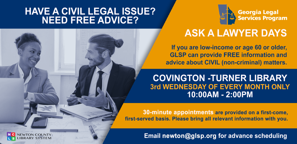 Ask a Lawyer - Georgia Legal Services Program